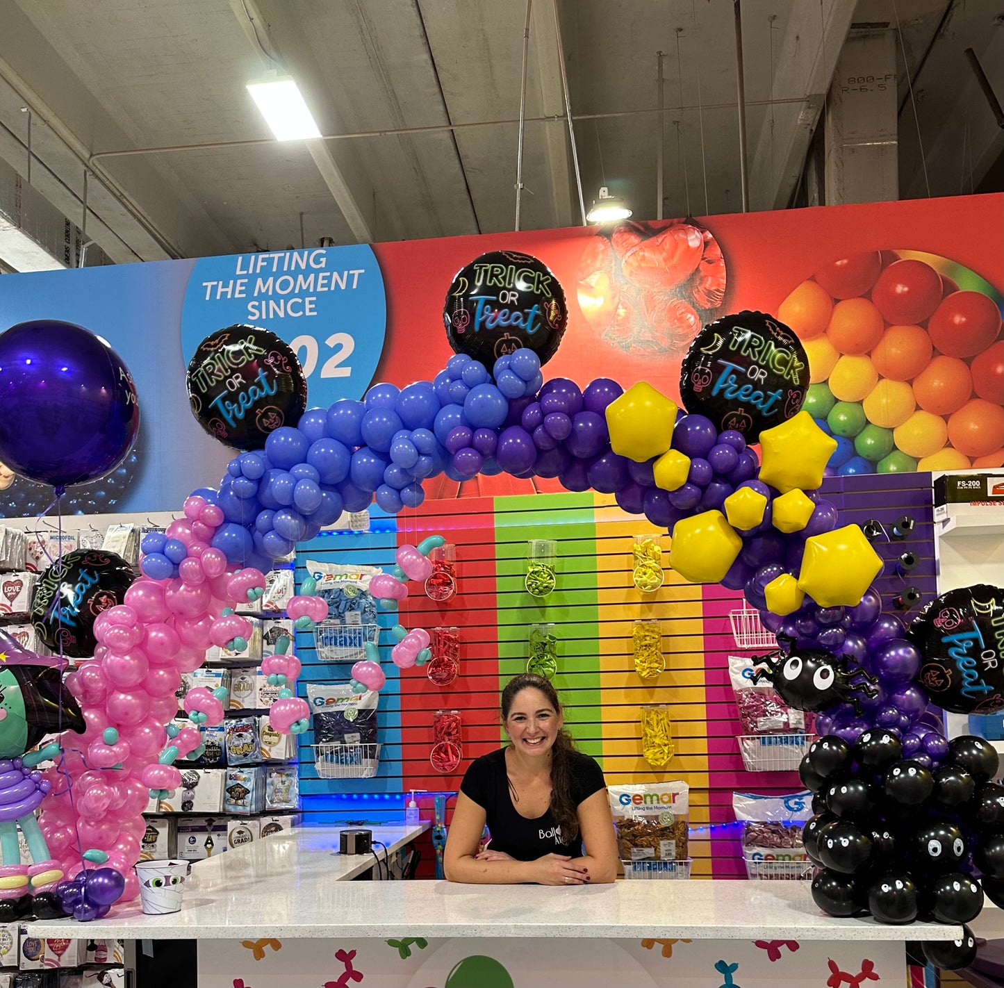 Interactive Balloon Arch