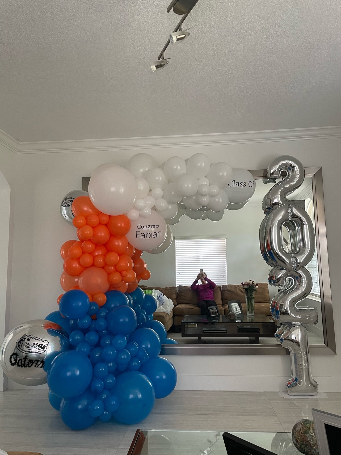 Graduation Balloons Arch