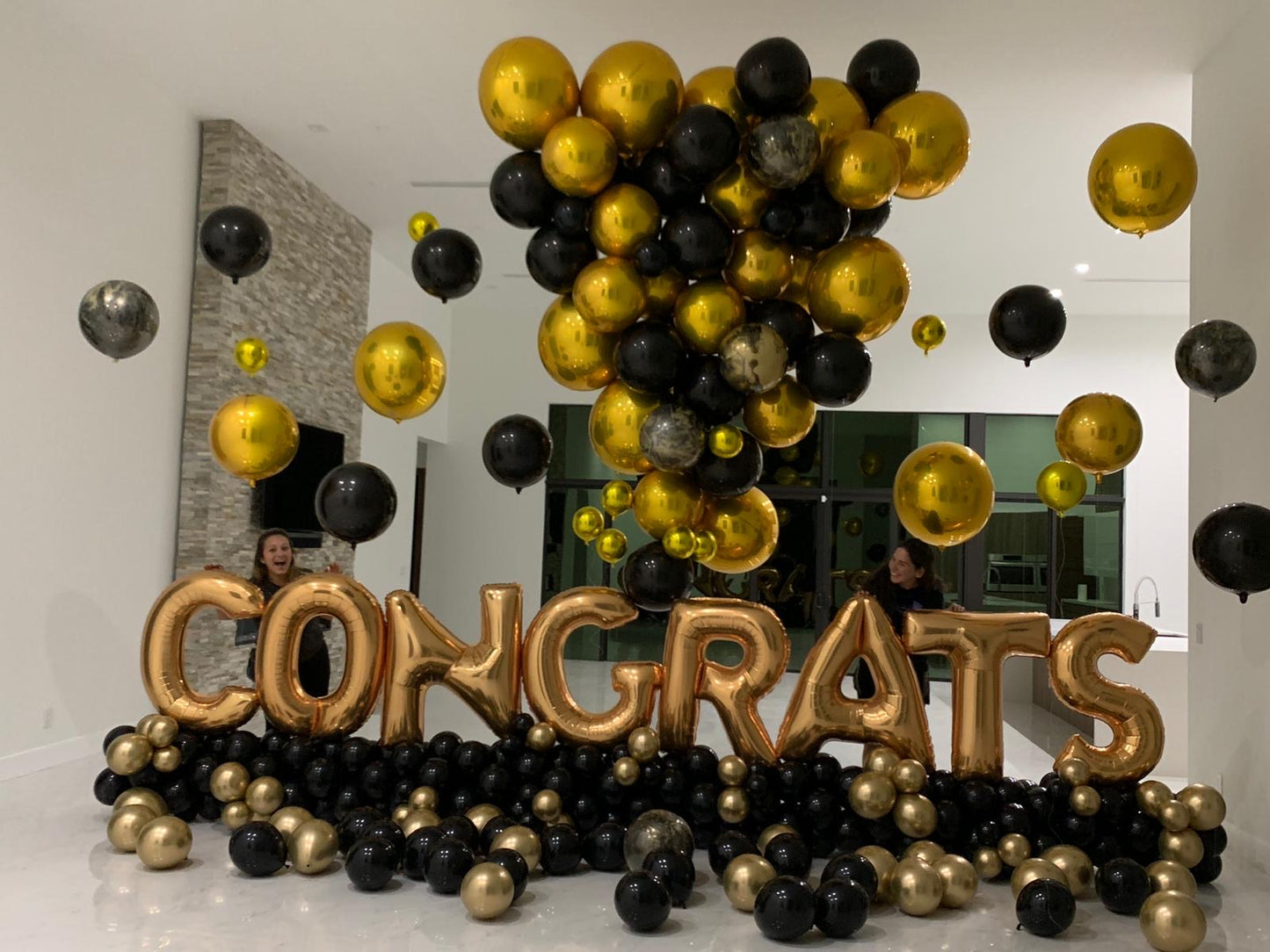 Graduation Balloons Arch