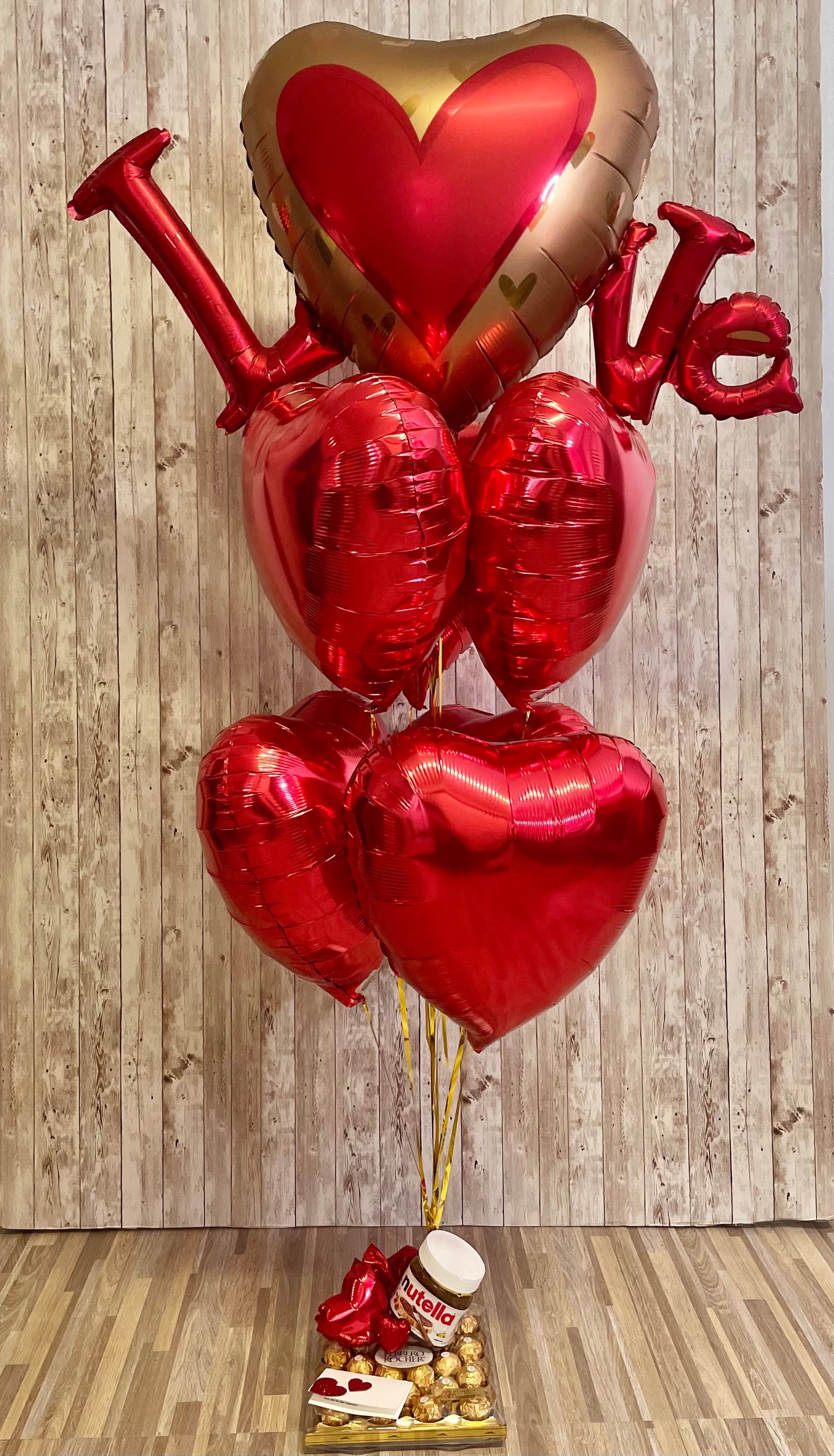 Hearts Balloon Bouquet