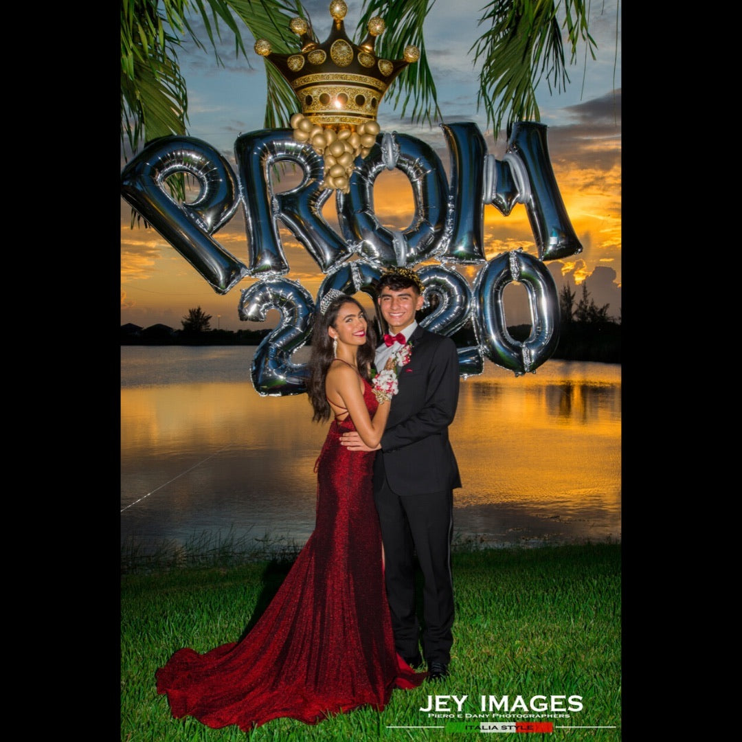 Graduation Balloons Arch