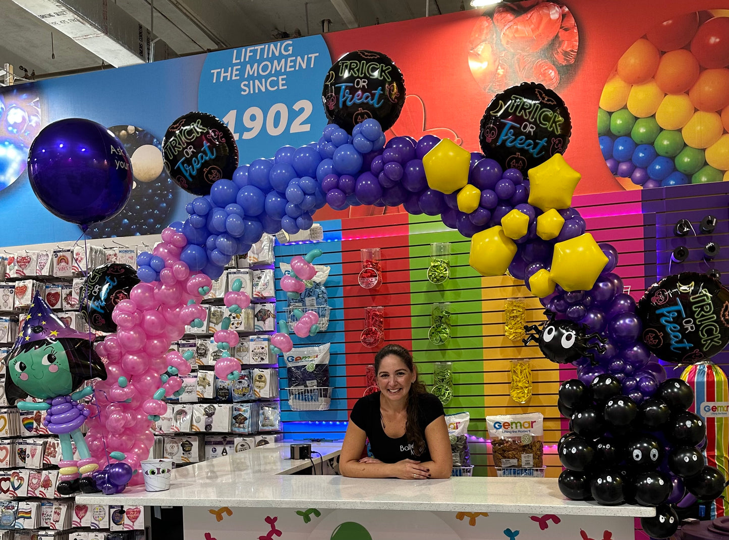 Interactive Balloon Arch