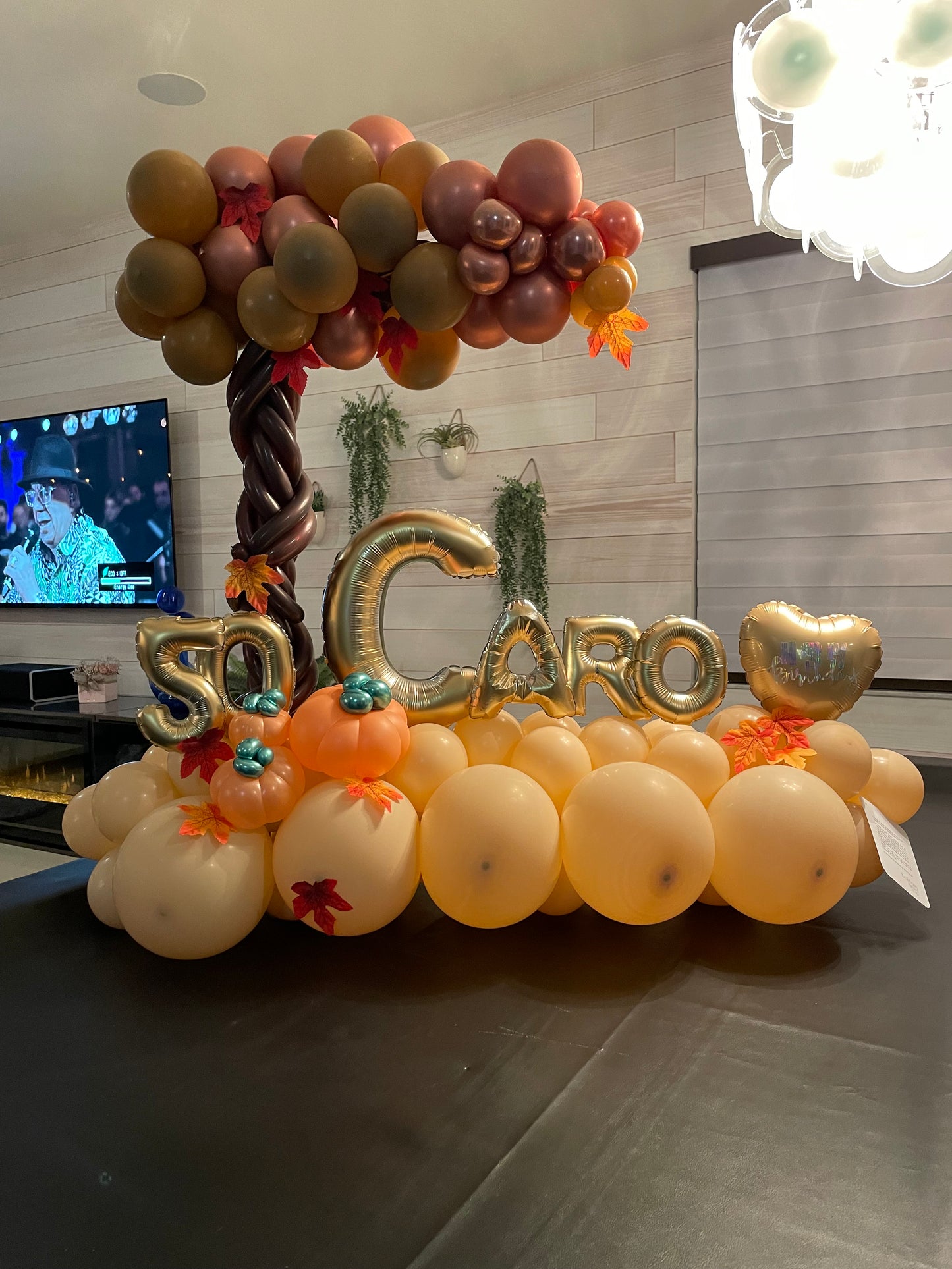 Autumn Balloon Design