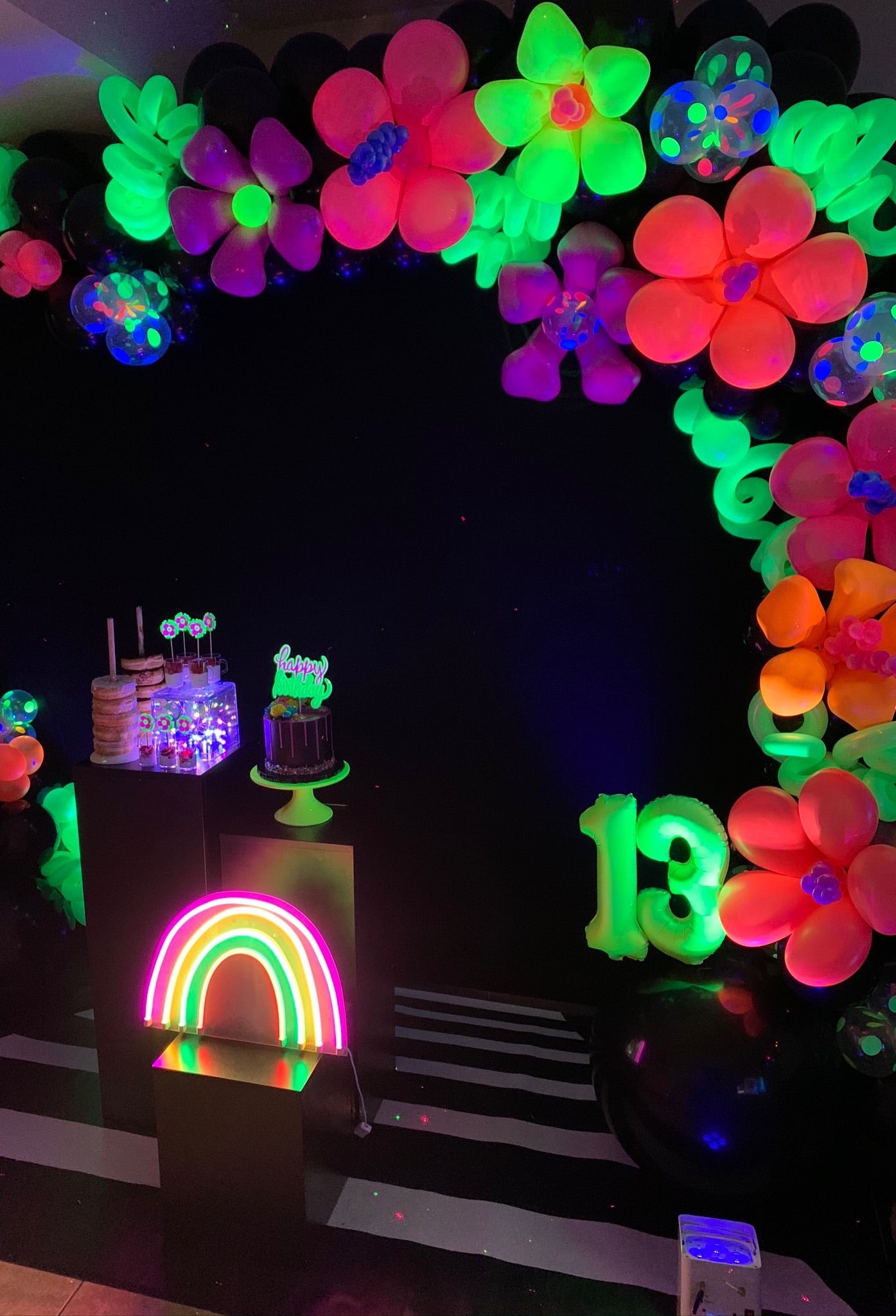 Neon Party Decoration