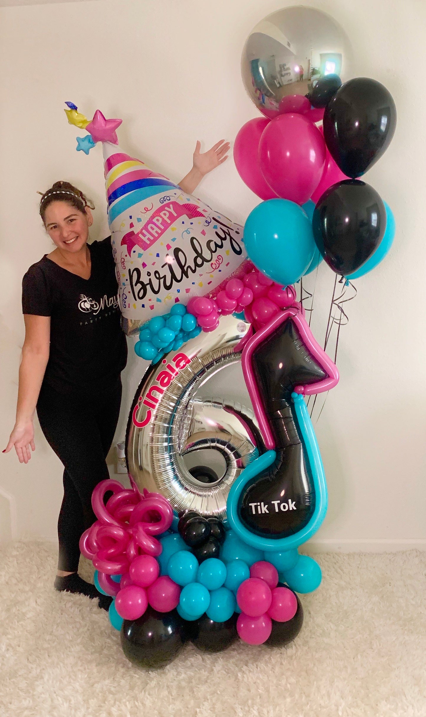 TikTok Balloon Design