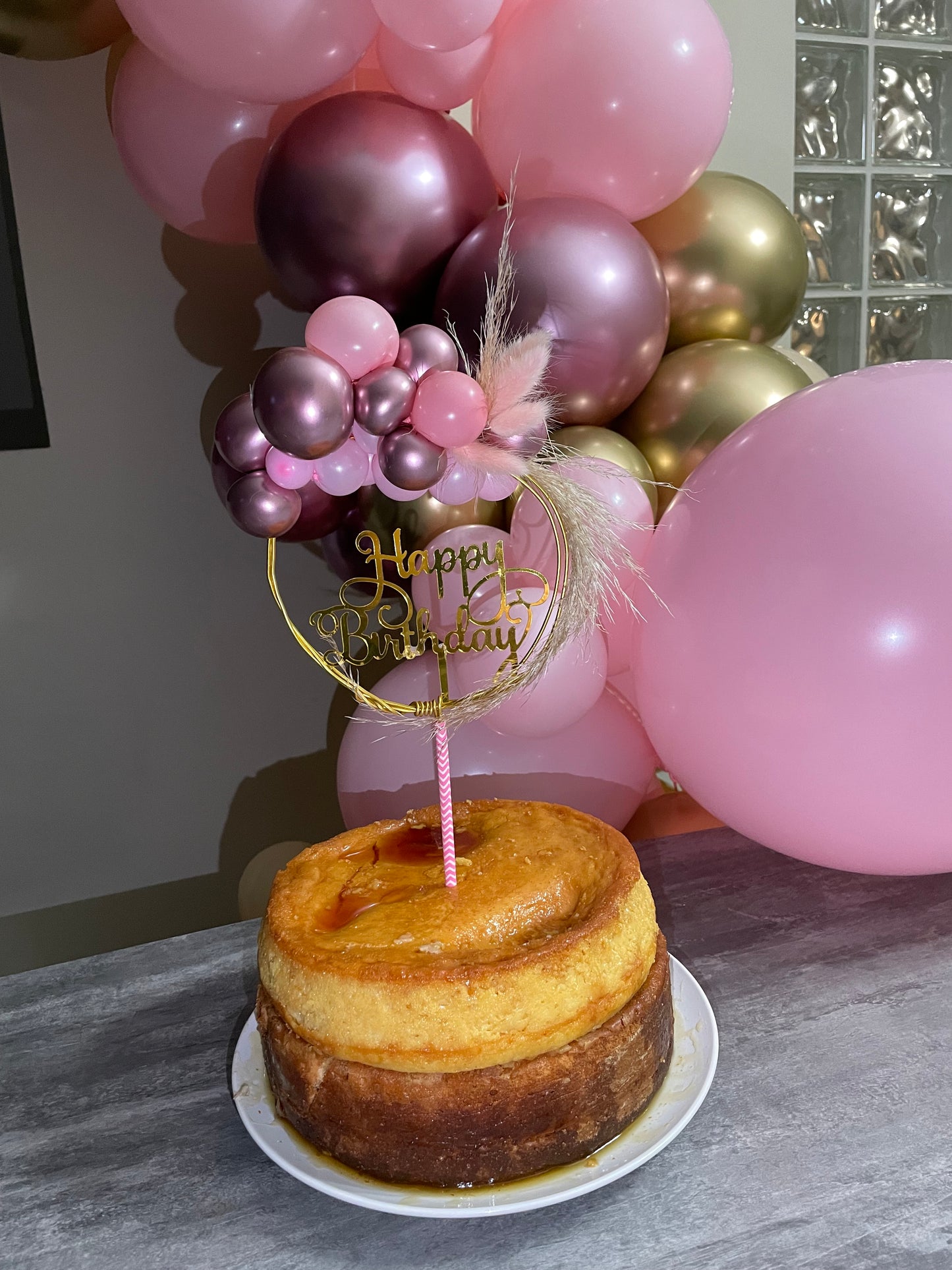 Boho Cake Topper Balloons