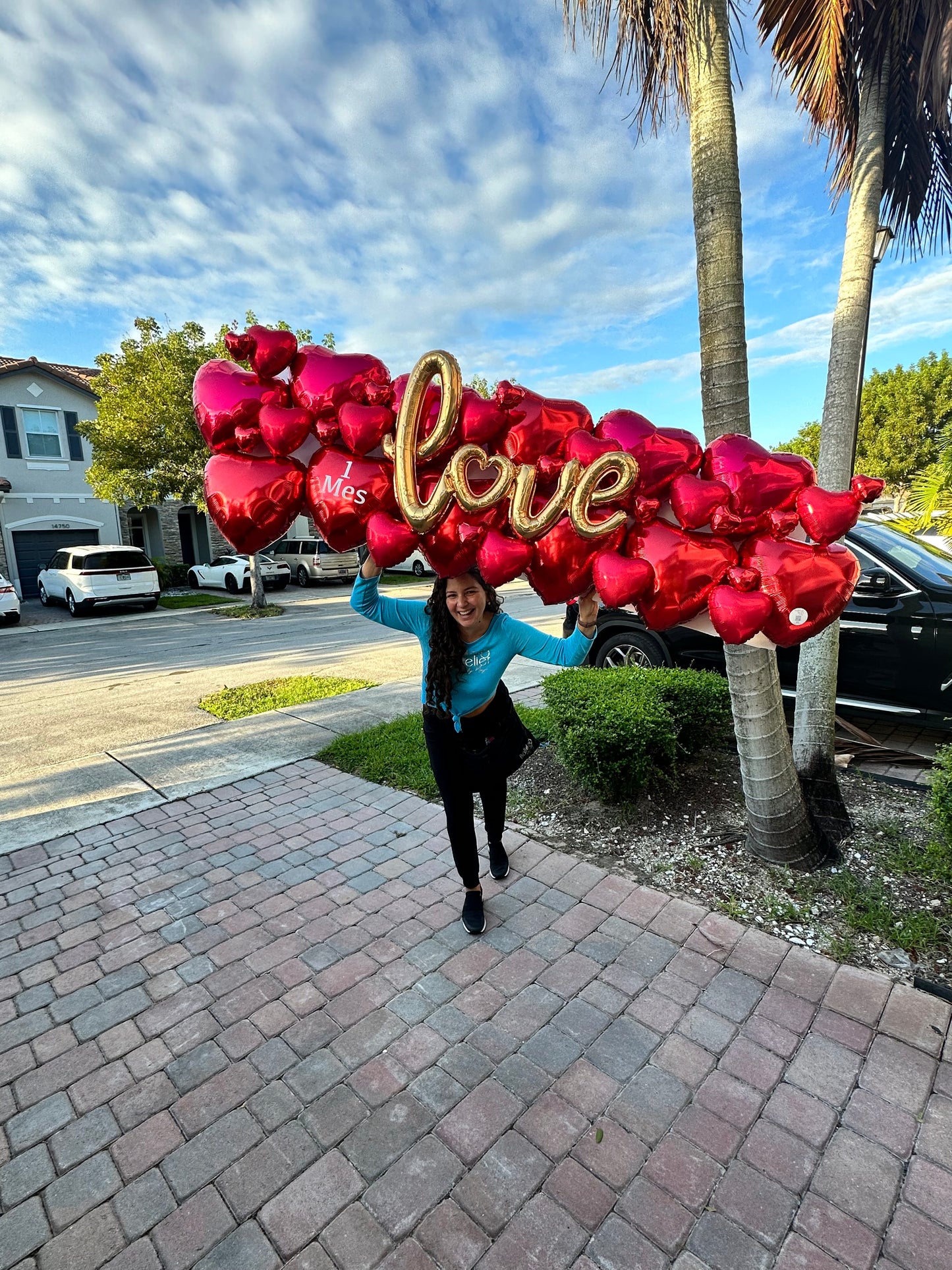 Balloons Lights Sign