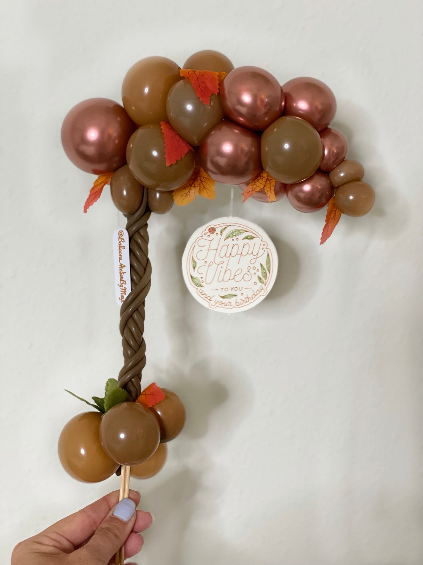Fall Cake Topper Balloon