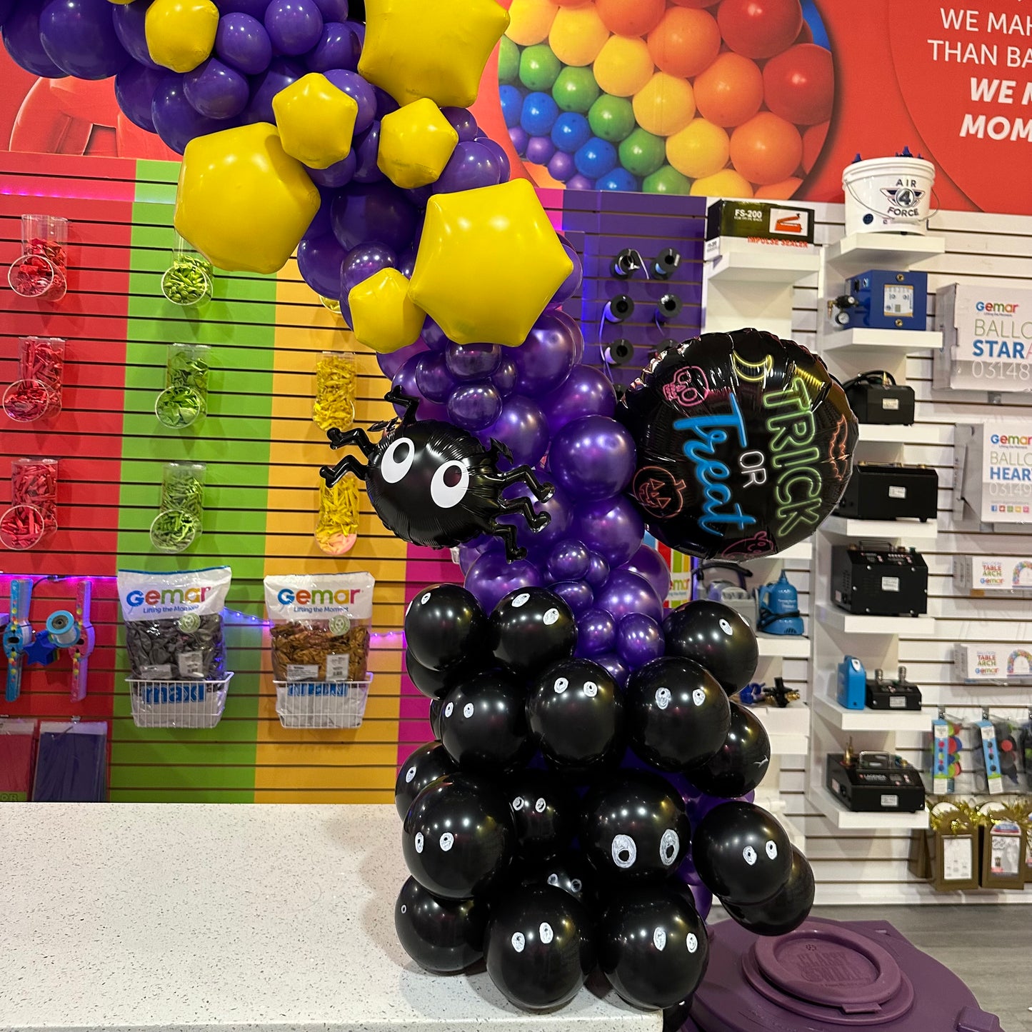 Interactive Balloon Arch