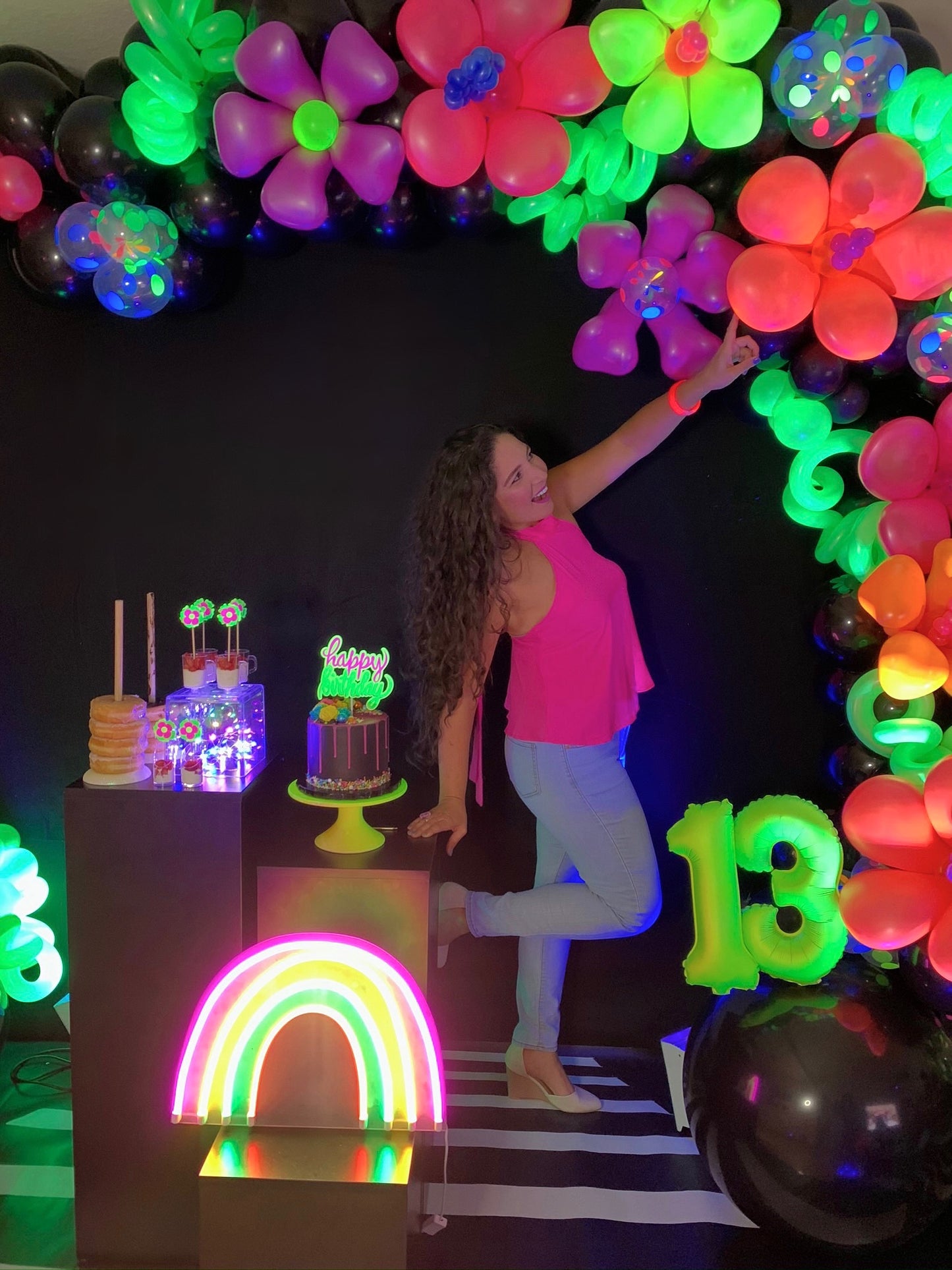 Neon Party Decoration