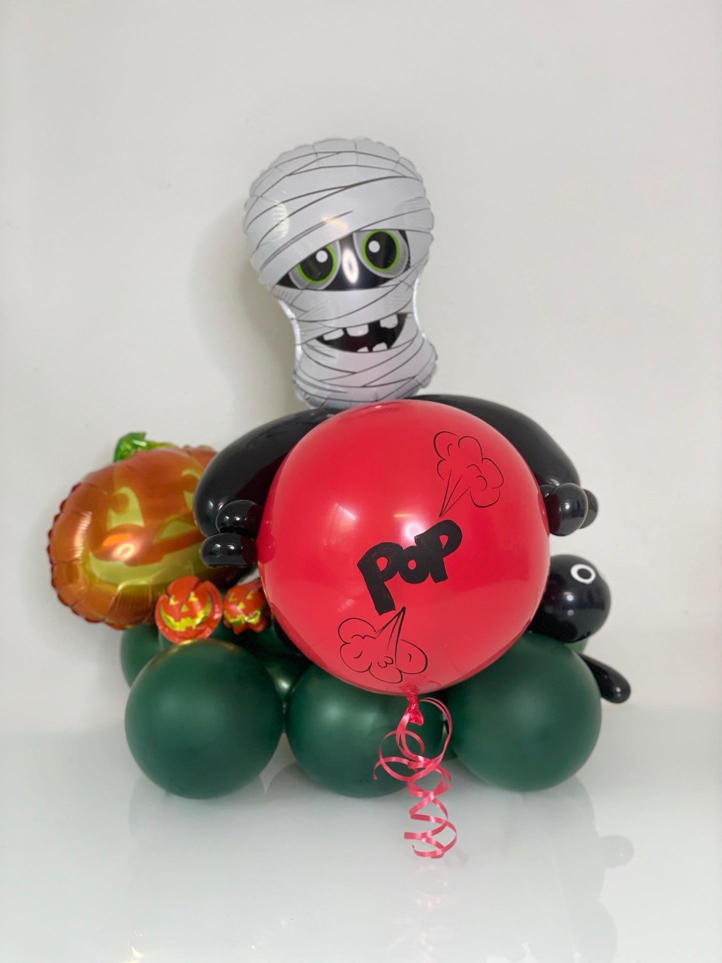 Balloons Monster Pop. Halloween Season