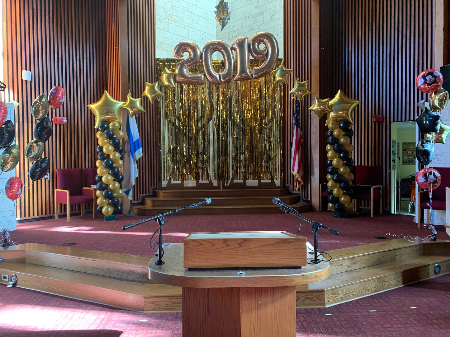 Graduation Balloons Arch