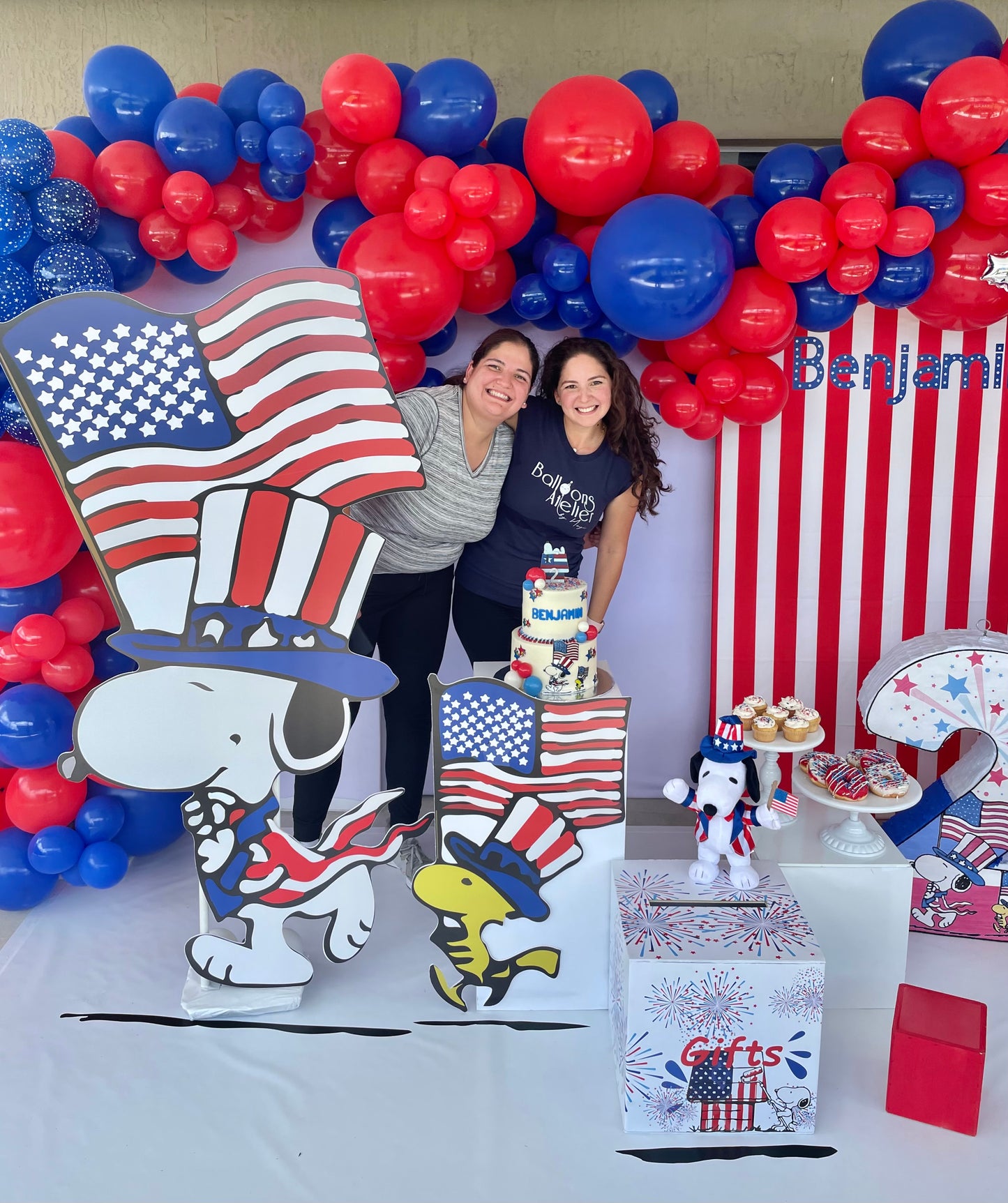 Snoopy Patriot Birthday