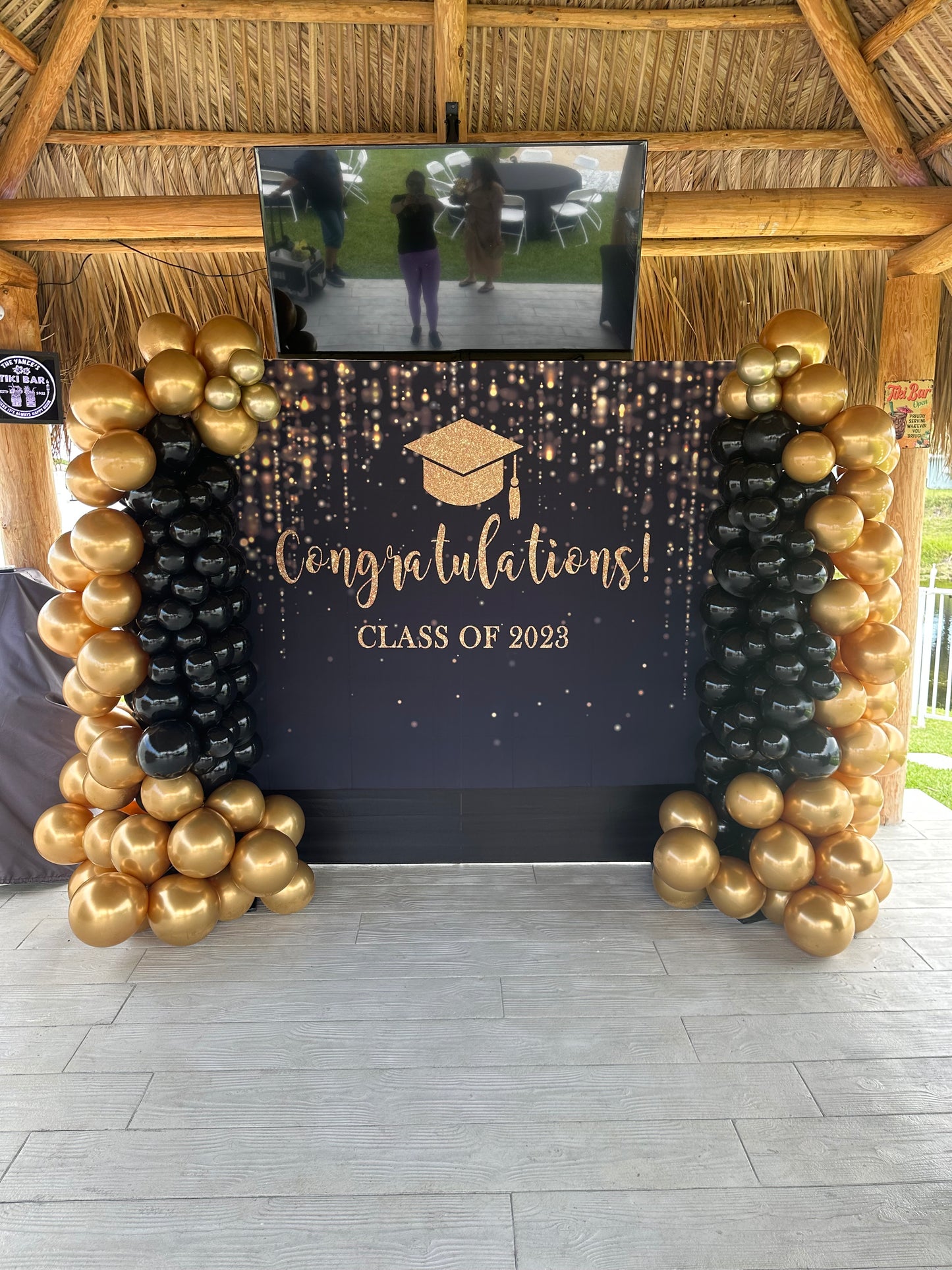 Graduation Balloons Arch