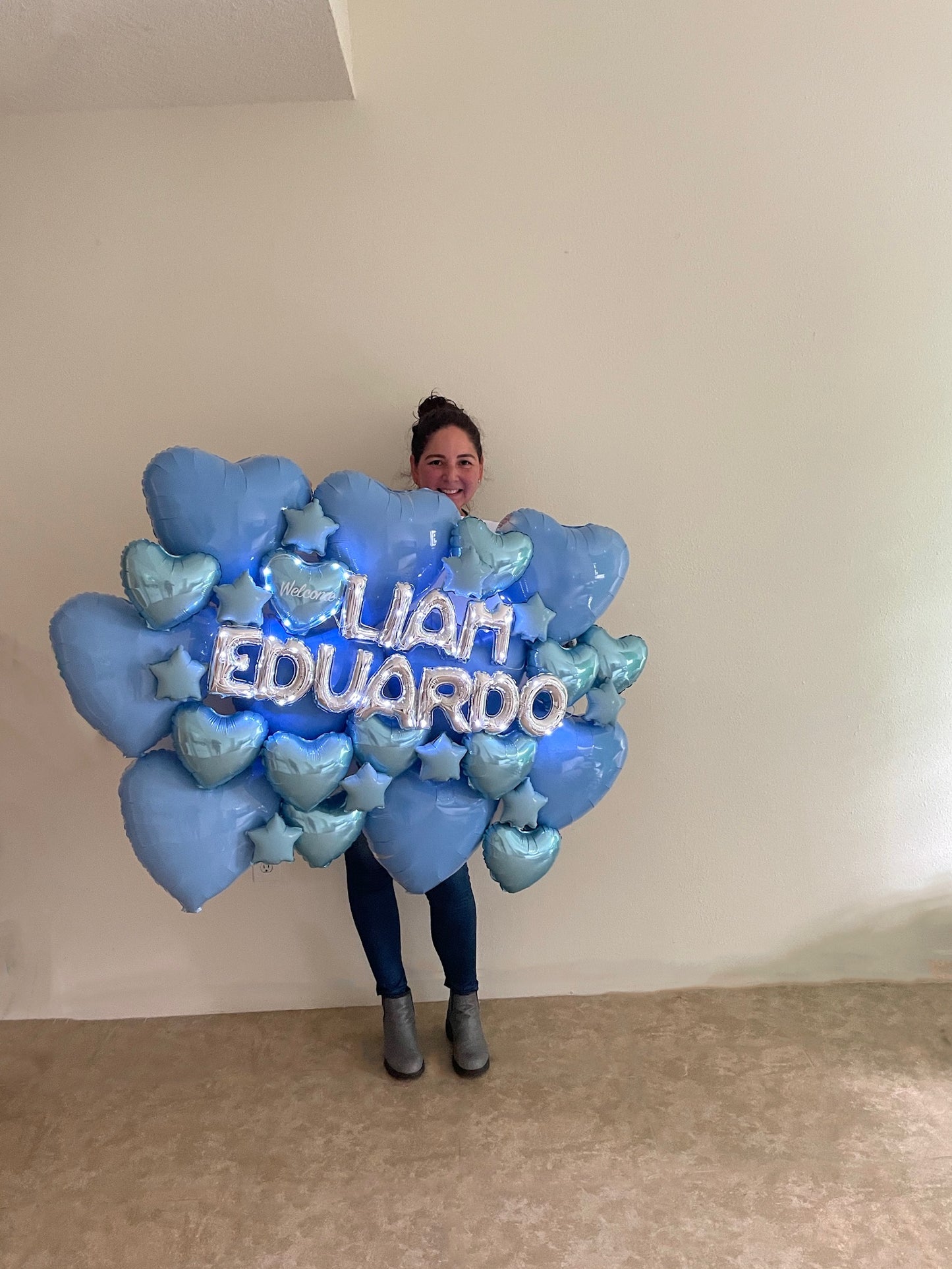Balloons Lights Sign