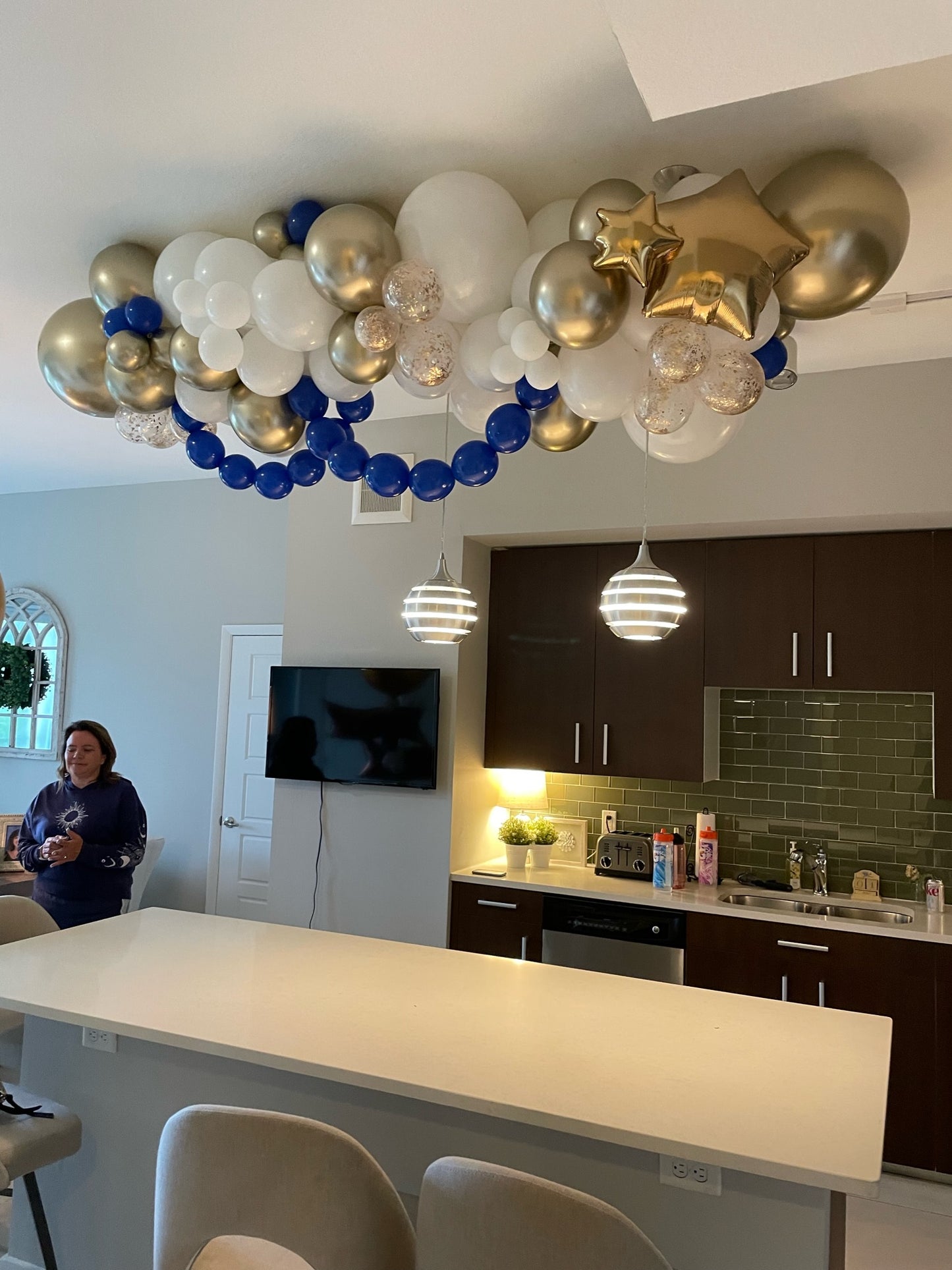 Graduation Balloons Arch