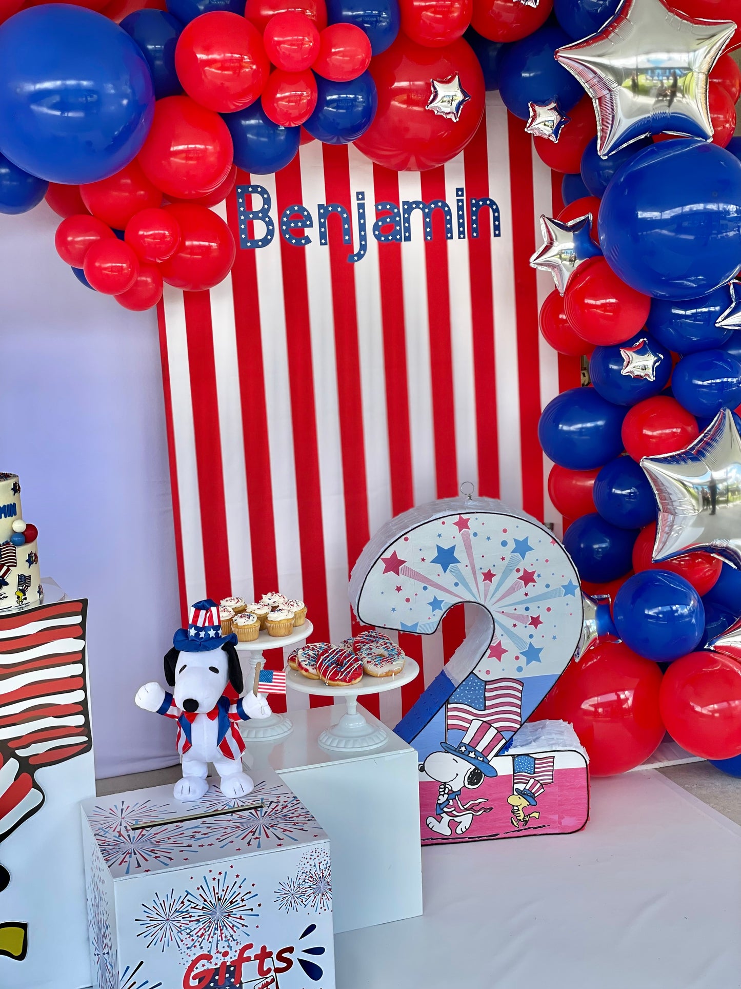Snoopy Patriot Birthday