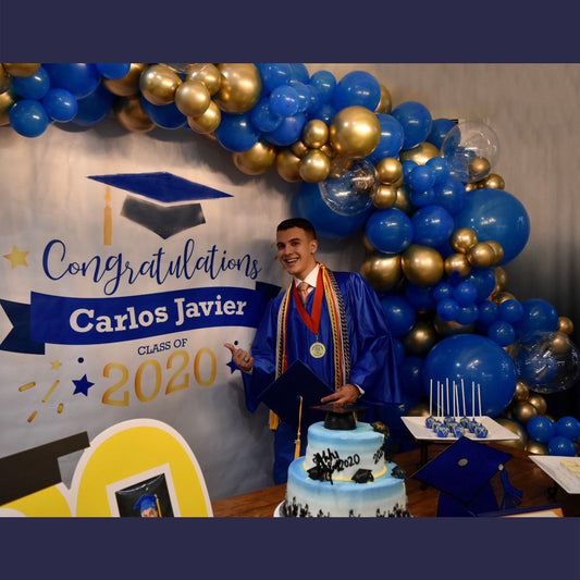Graduation Balloons Arch