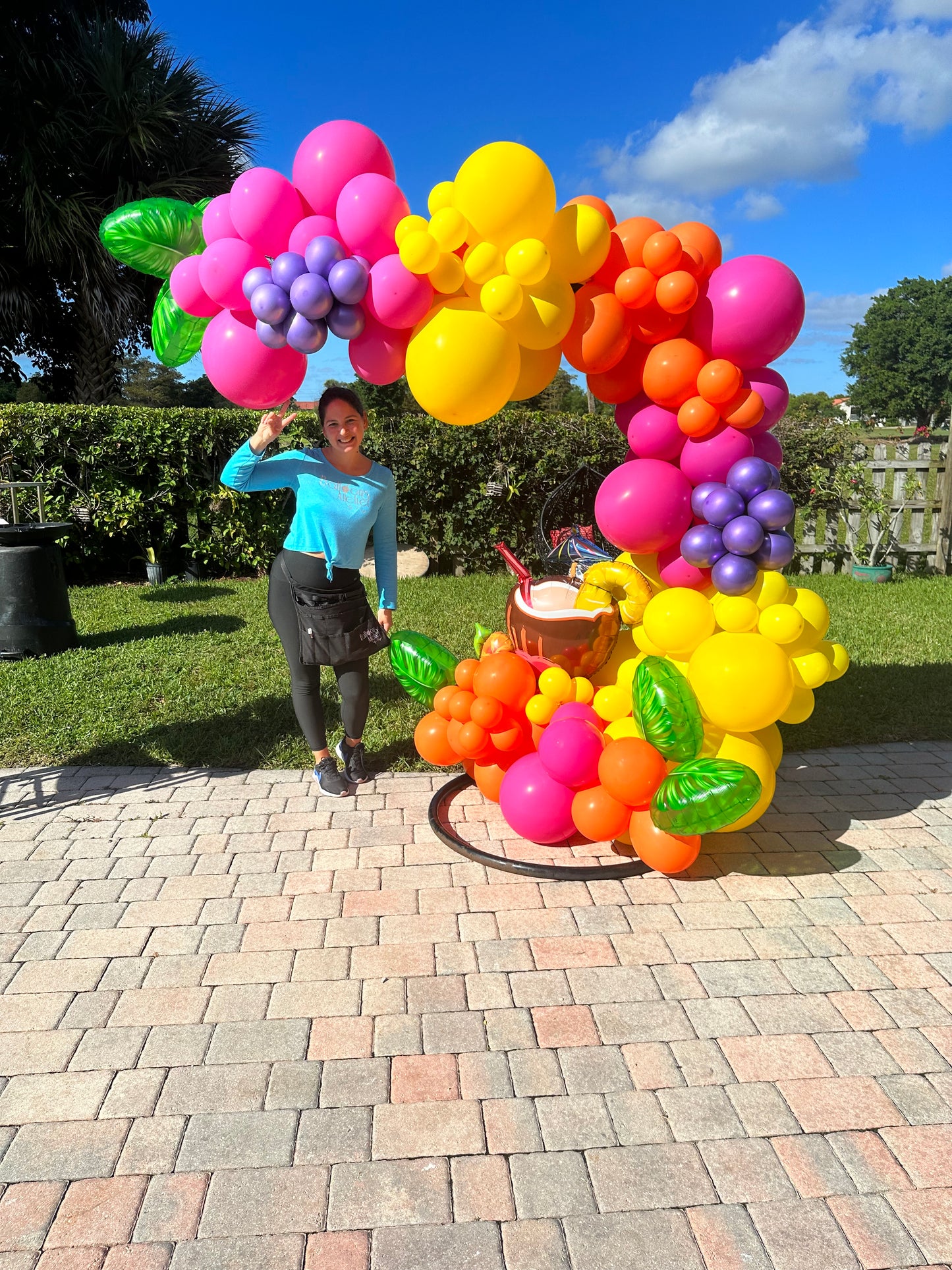 Balloons Arch. Garland Style