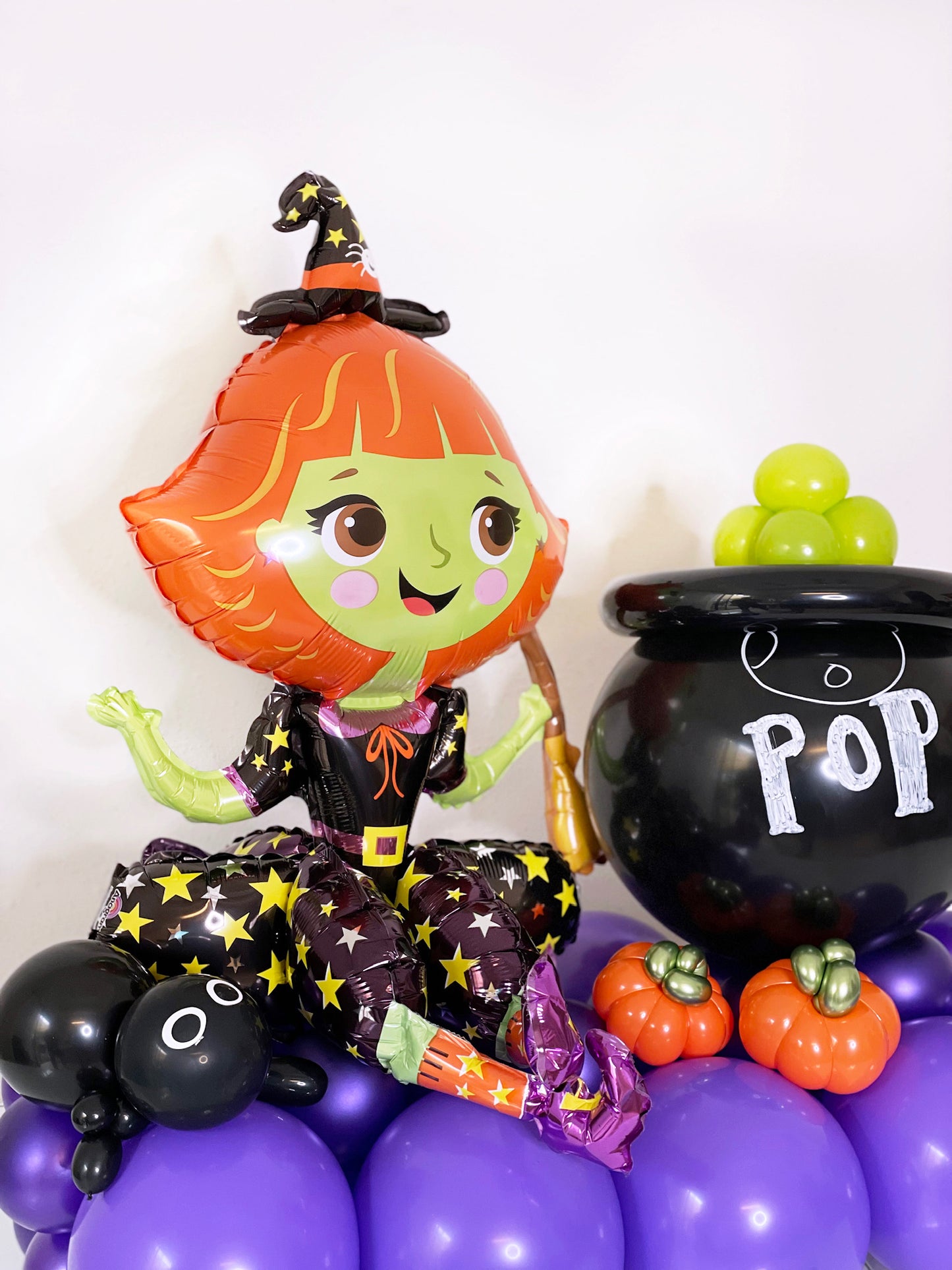 Balloons Monster Pop. Halloween Season